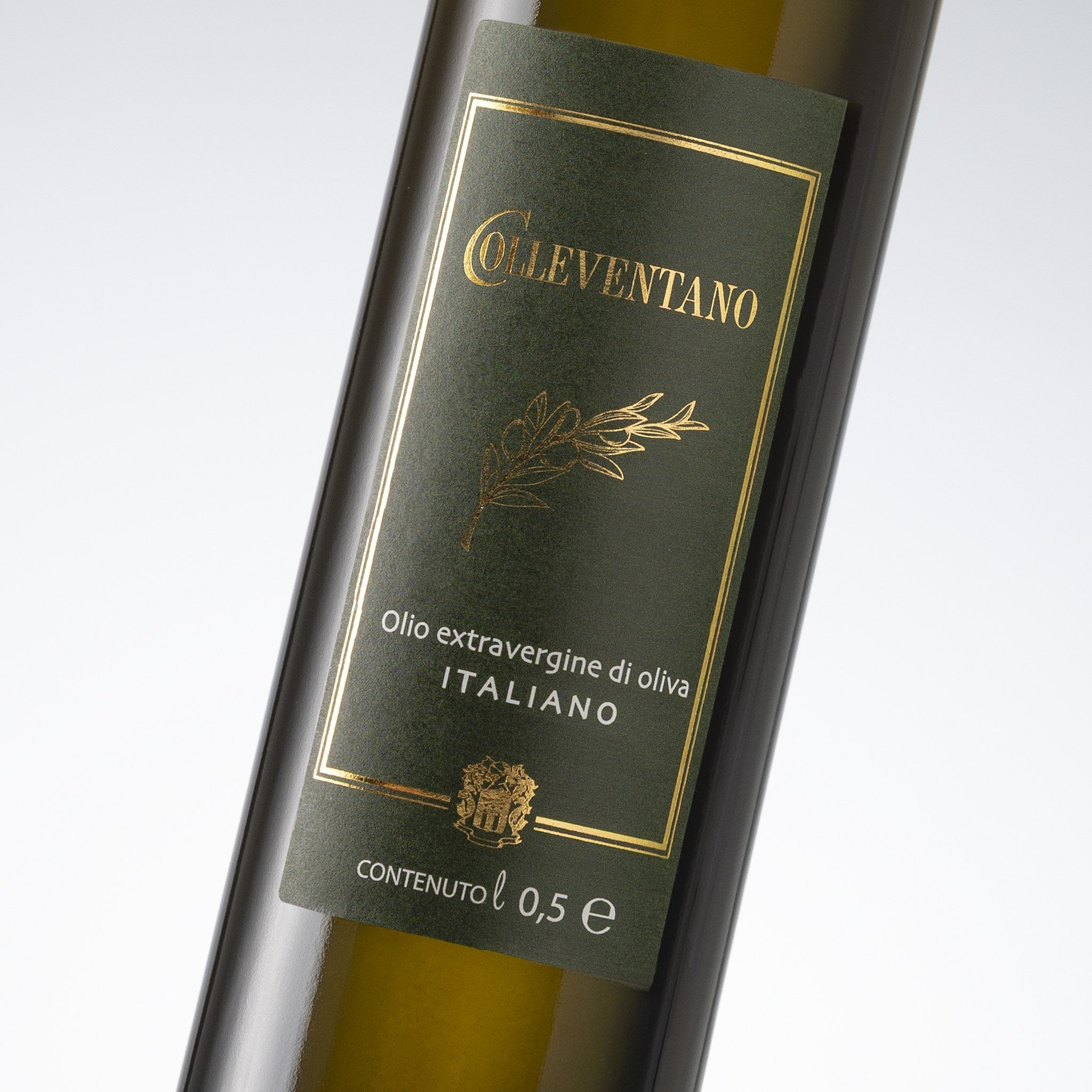 Olio - Colleventano Extra Vergine, dettaglio etichetta