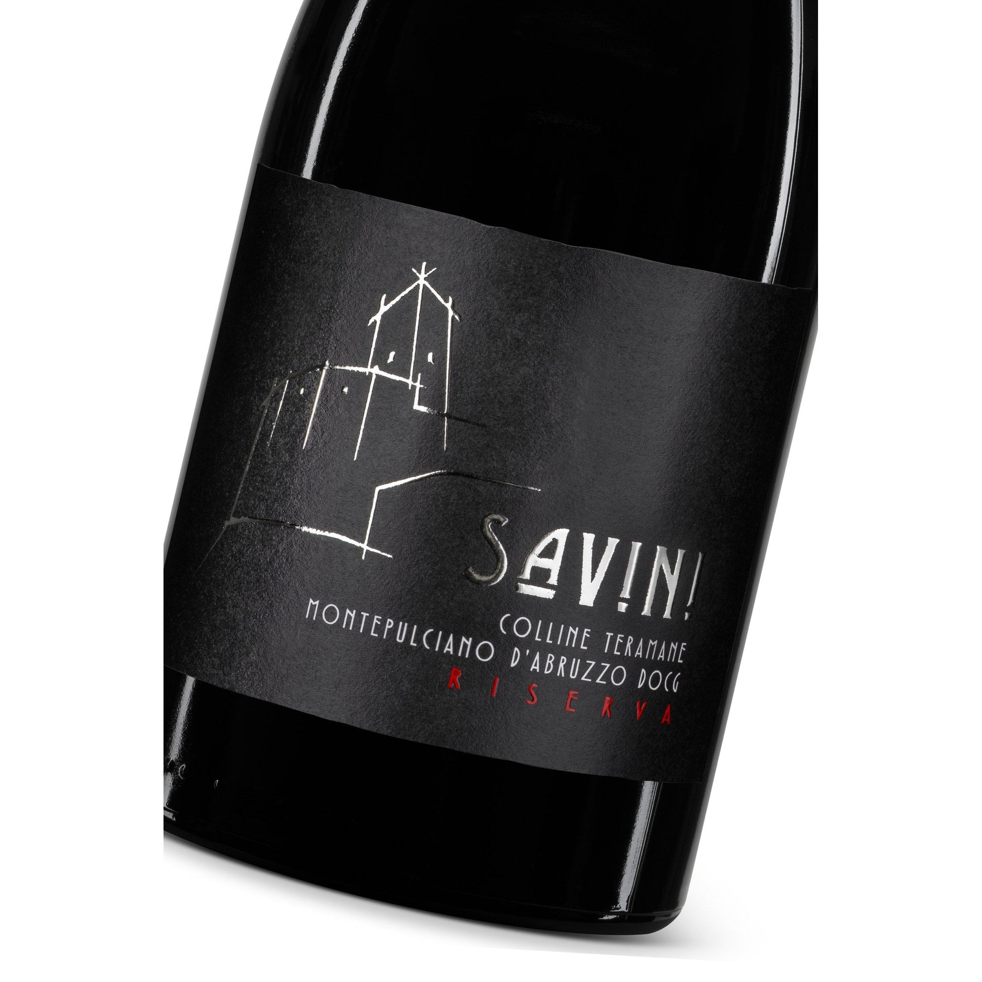 Savini Montepulciano DOCG Riserva - dettaglio etichetta