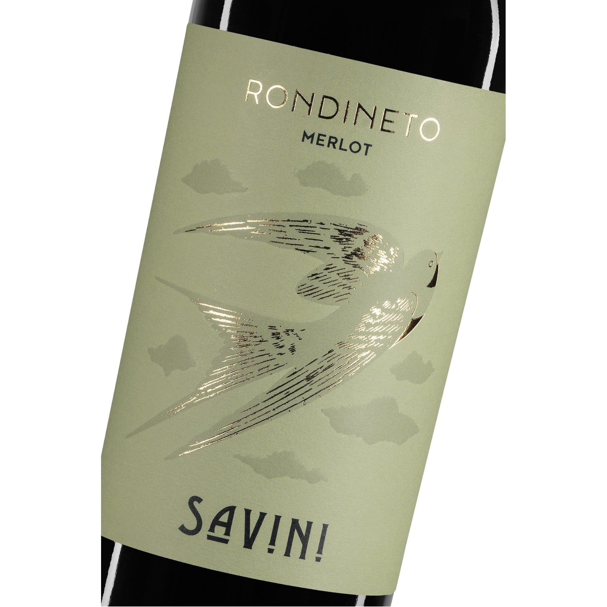 Savini Rondineto Merlot - dettaglio etichetta