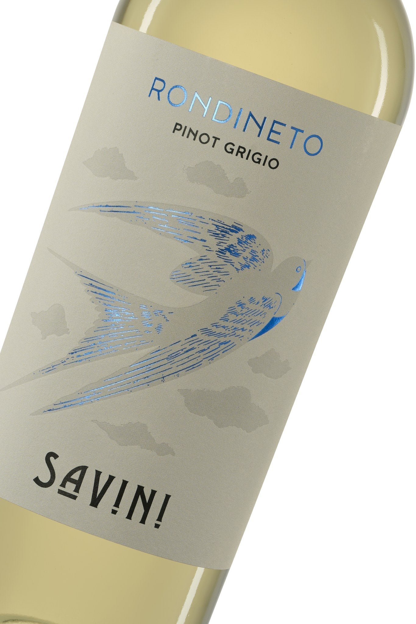 Rondineto Pinot Grigio - dettaglio etichetta