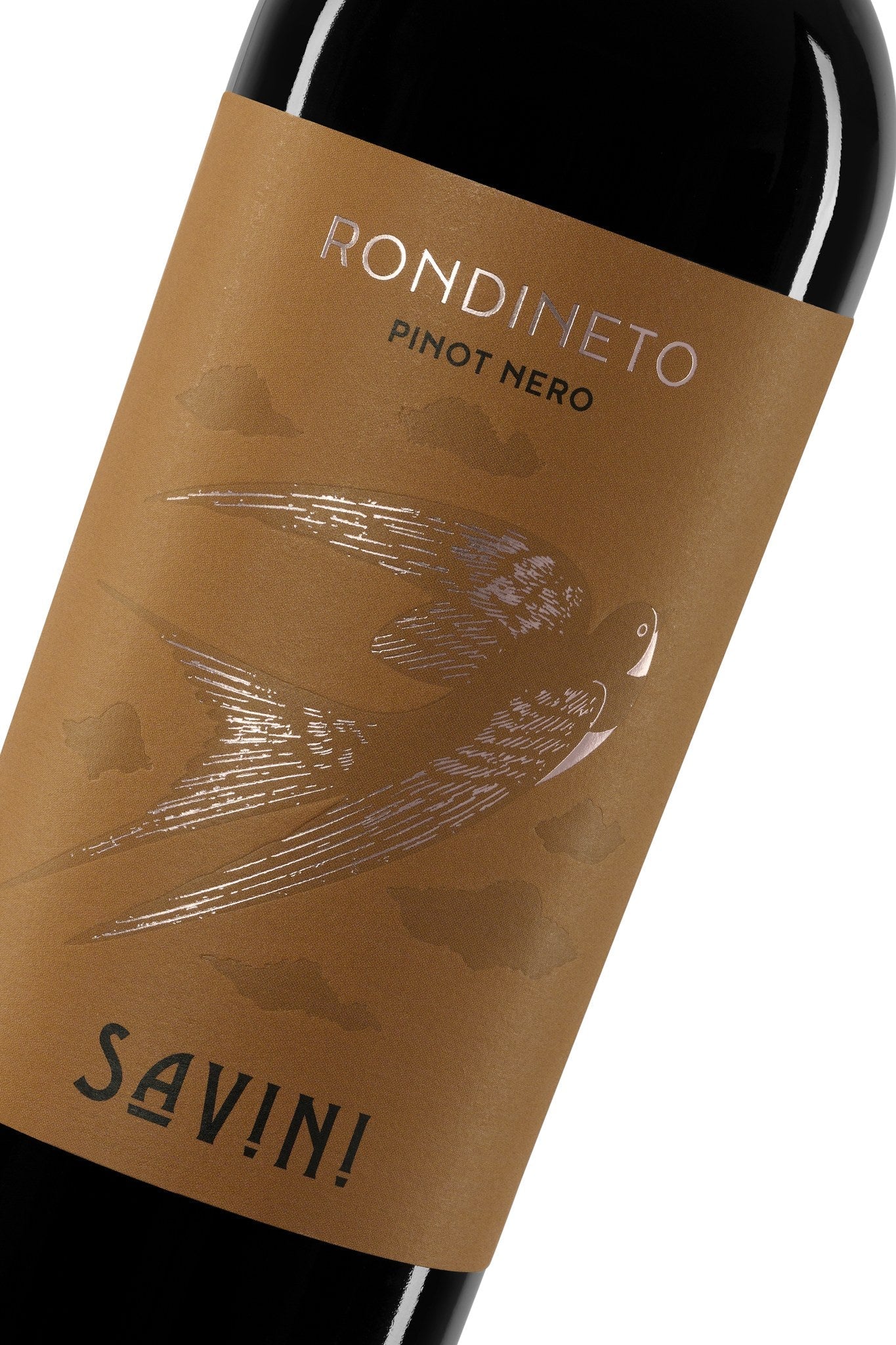 Savini Rondineto Pinot Nero - dettaglio etichetta