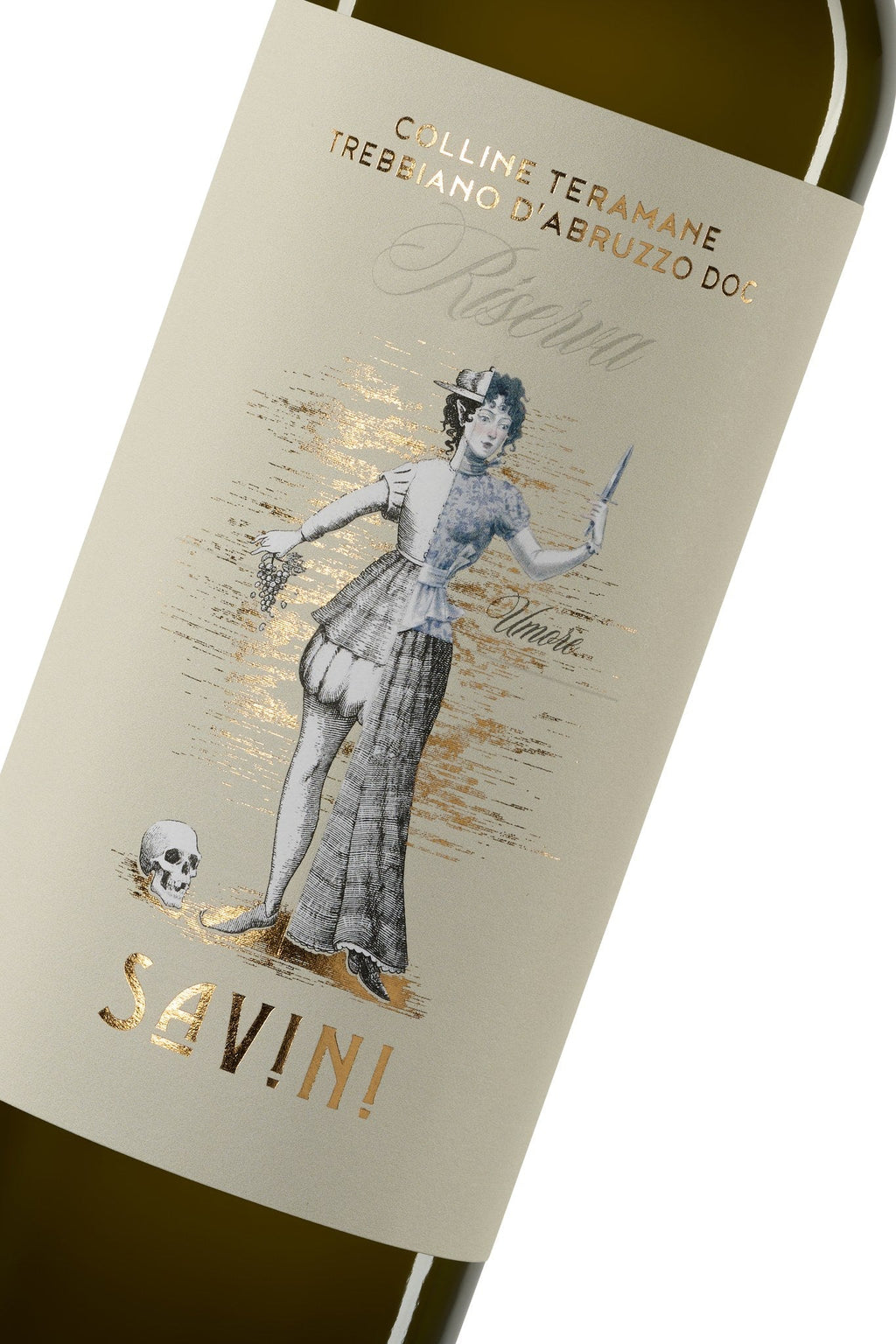Savini Trebbiano Riserva Umore - dettaglio etichetta
