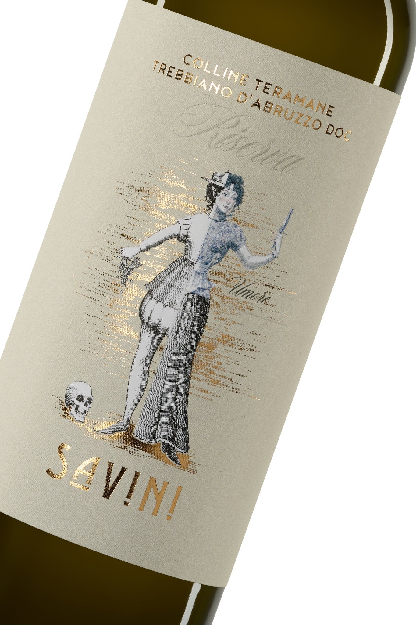 Savini Trebbiano Riserva Umore - dettaglio etichetta